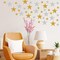 Glitter Star Foam Stickers - Sparkly Gold and Silver,Self Adhesive for Kids Crafts - Large & Small Sticky Stars Shape Pack of 208 PCS.